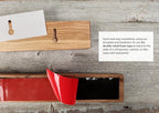 Magnetic Wooden Knife Bar Holder Strip, Cherry or Walnut, 12, 16, 20, or 24 Inch (12 Inch, Cherry)