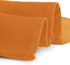 Gee Di Moda Rectangle Tablecloth - 60 x 84 Inch Orange Table Cloth for 5 Foot Rectangle Table - Heavy Duty Washable Fabric - for 5 Ft Buffet Table, Holiday Party, Dinner, Wedding & Baby Shower