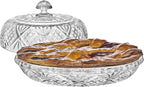 Godinger Pie Dome, Pie Plate, Pie Platter, Pie Plate with Dome, Platter Server with Dome