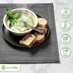 Ecovita 100% Compostable Paper Bowls [16 oz.] – 150 Disposable Bowls Eco Friendly Sturdy Tree Free Liquid and Heat Resistant Alternative to Plastic or Paper Bowls