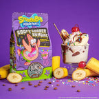 Bones Coffee Company Spongebob Goofy Goober Sundae, Banana Split Flavored Coffee, Medium Roast Low Acid Arabica Beans Compatible with Auto drip and French Press Coffee Maker, 12 Oz Ground