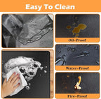 65X48in Grill Mats for Outdoor Grill,Fits Most Grills, Smokers, Griddles and Outdoor Charcoal, Flat Top,Deck and Patio Protector