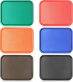 New Star Foodservice Fast Food Tray, Set of 12 (Green, 10 by 14 Inch)