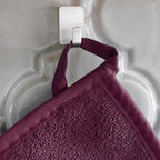 RITZ Terry Potholder & Hot Pad: Unparalleled Heat Resistant, Durable 100% Cotton – Ergonomically Designed for Optimal Grip – Easy-Care Machine Washable – 4-Pack, Beet