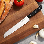 HENCKELS Dynamic Razor-Sharp 8-inch Bread Knife, Cake Knife, German Engineered Informed by 100+ Years of Mastery, Stainless Steel
