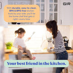 GIR: Get It Right 3-Piece Ultimate Silicone Kitchen Utensils Set - Spatula, Flip & Spoonula - Non toxic Cooking Utensils for Nonstick Cookware, Cooking and Baking - Sprinkles