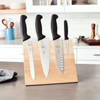 Mercer Culinary Rubberwood Magnetic Knife Board, 9-1/2 x 8-5/8 x 3/4
