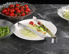 New Star Foodservice 42276 Restaurant-Grade Pom Tong, Stainless Steel, 9 inch, Set of 6, Silver