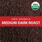 SF Bay Coffee Organic Rainforest Blend 28 oz Bag, Ground Medium Dark Roast, USDA Organic