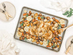 USA Pan Jelly Roll Baking Pan and Bakeable Cooling Rack, Nonstick Commercial Quality