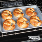 Viking 3-Piece Nonstick Baking Sheet Set, Silver
