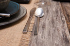 FORTESSA Arezzo 18/10 Stainless Steel Flatware, 5 Piece Place Setting With Knife, Forks and Spoons (Service For 1), Dishwasher Safe, Brushed Silver
