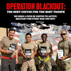 Blackout Coffee Hazelnut Creme Flavored Ground Coffee – Medium Roast, Smooth Taste, Guilt-Free Indulgence – Freshly Roasted 12oz Bag, American Made