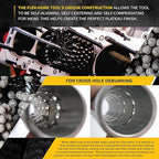 Brush Research BC5M60 FLEX-HONE®, 0.197" (5mm) Diameter, 60 Grit, Silicon Carbide, for Mild Steel, Stainless Steel, Cast Iron and Softer Ferrous Materials
