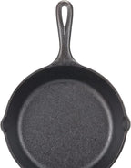 Lodge 12 Inch Cast Iron Pre-Seasoned Skillet – Signature Teardrop Handle - Use in the Oven, on the Stove, on the Grill, or Over a Campfire - Black