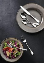 Artaste Rain 18/10 Stainless Steel (Silver (Set of 12), Dinner Fork (7.6-Inch))