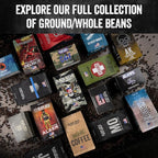 Black Rifle Coffee Company Freedom Fuel, 12oz Bag, Ground Coffee Dark Roast - Roasted Blend Made from Arabica Beans - Colombian & Brazilian Beans - Veteran Founded & American Made