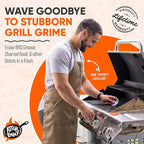 Bristle-Free Grill Scraper Gadget for Dads Who Like Grilling and Have Everything
