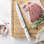 5-Piece Chef Knife Set, Professional Ultra Sharp Kitchen Knives For Cooking High Carbon Stainless Steel, With Ergonomic Handle Design (five)