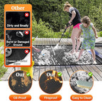 70 ×48 inches Under Grill Mat Fit Blackstone 28in & 36in Griddle/ Griddle Mat for Blackstone, Fireproof Indoor Fireplace Mat Fire Pit Mat BBQ Mats Grill Pads to Protect Deck Patio Smokers Gas Grills