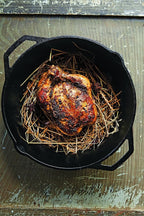 Lodge 17 Inch Pre-Seasoned Cast Iron Skillet - Dual Assist Handles - Use in the Oven, on the Stove, on the Grill, or Over a Campfire - Black
