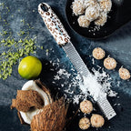 Microplane Premium Classic Printed Citrus Zester Cheese Grater (Leopard)