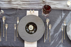 Fortessa Dragonfly 18/10 Stainless Steel Flatware, 5 Piece Place Setting, Service for 1