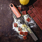 Microplane Premium Classic Citrus Zester and Parmesan Cheese Grater (Cinnamon)